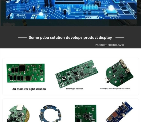 OEM PCB Assembly Low Cost SMT Multilayer Circuit Boards LED Design